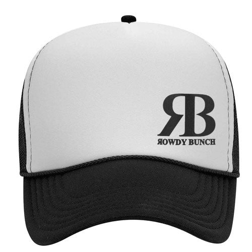 OGRB LOGO TRUCKER HAT BLK/WHT/BLK